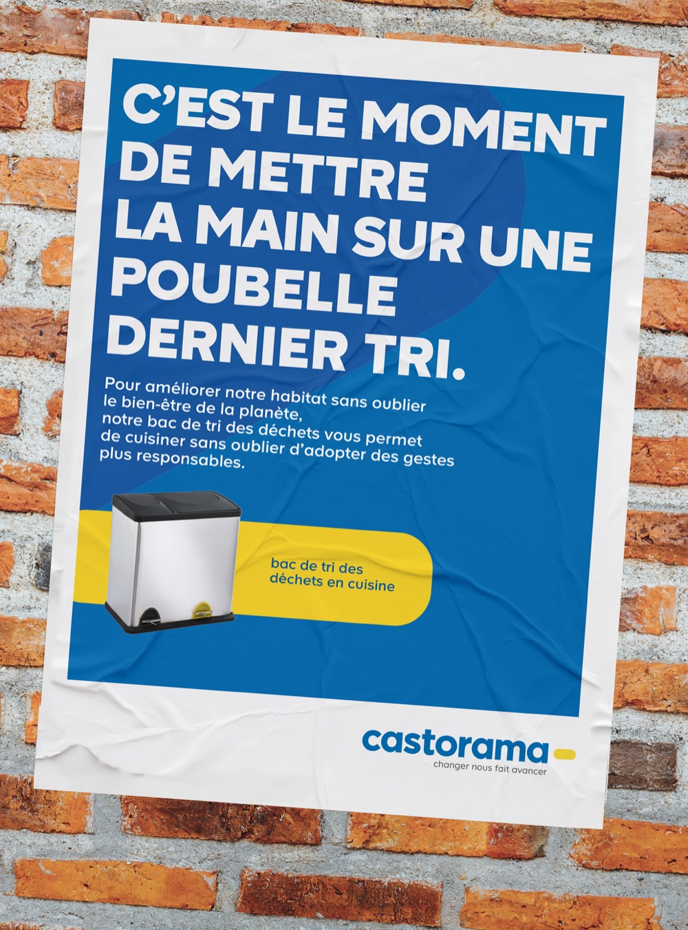 Affiche Castorama Dernier tri