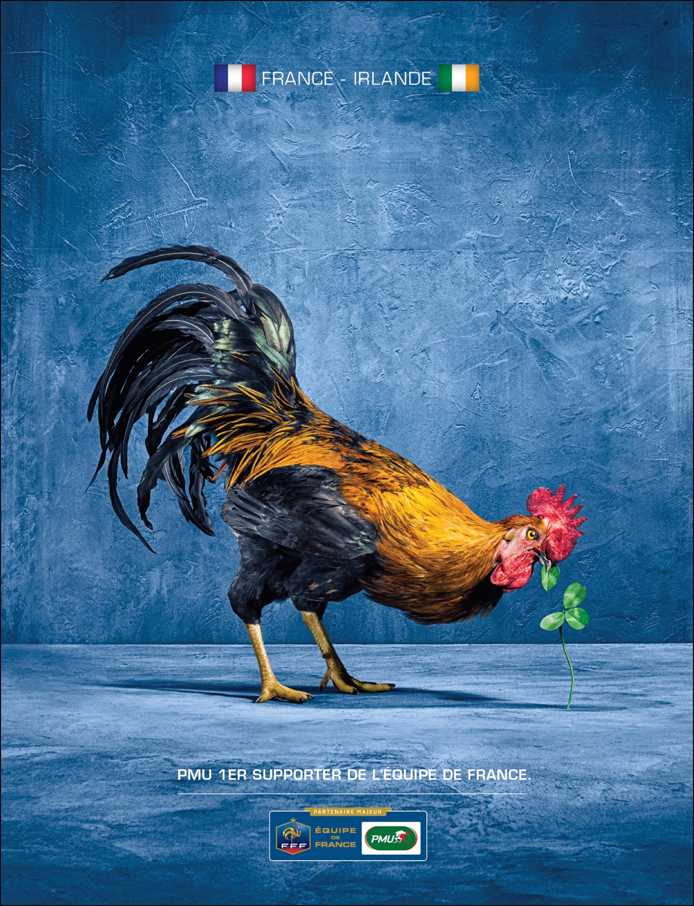 Affiche PMU France — Irlande