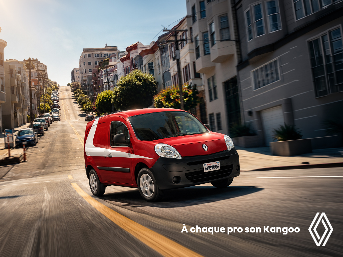 Affiche Renault Kangoo inspirée de Starsky